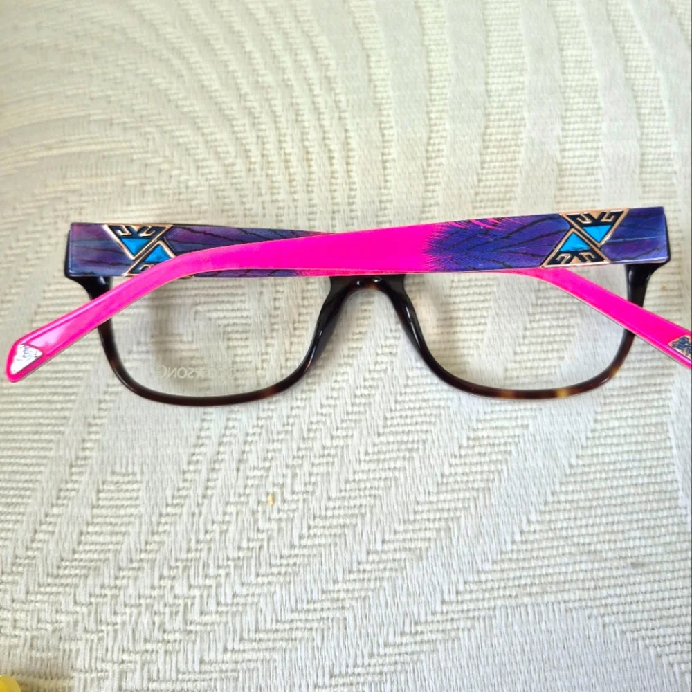 Coco Song Women's Eyeglasses CV165 Suspicious Life Col 3 53/17/140 New & Case